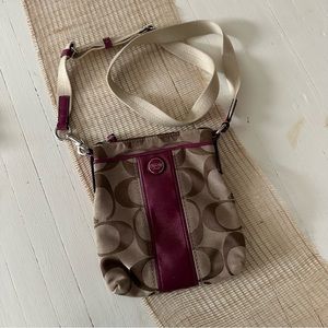 Coach mini crossbody purse